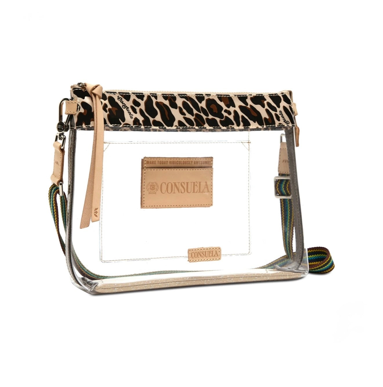 Consuela Downtown Crossbody - Clear Mona