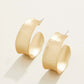 Spartina 449 Queenie Midi Hoop Earring-Gold