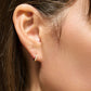 Spartina 449 SP Sunrise Hoop Earring-9mm Crystal
