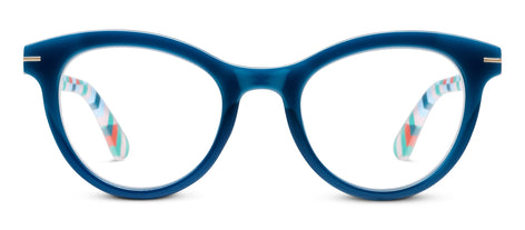 Peepers "Daphne" - Teal/Red Check