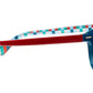 Peepers "Daphne" - Teal/Red Check