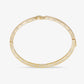 Melinda Maria “Ashley” Lock Cuff-Gold/White