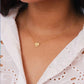 LeMel Liv Heart Necklace-Turquoise