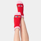 Shiraleah "Very Merry" Socks-Red