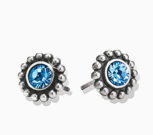 Brighton Twinkle Mini Post Earrings-Blue