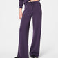 Spanx Air Essentials Wide Leg Pant-Aubergine