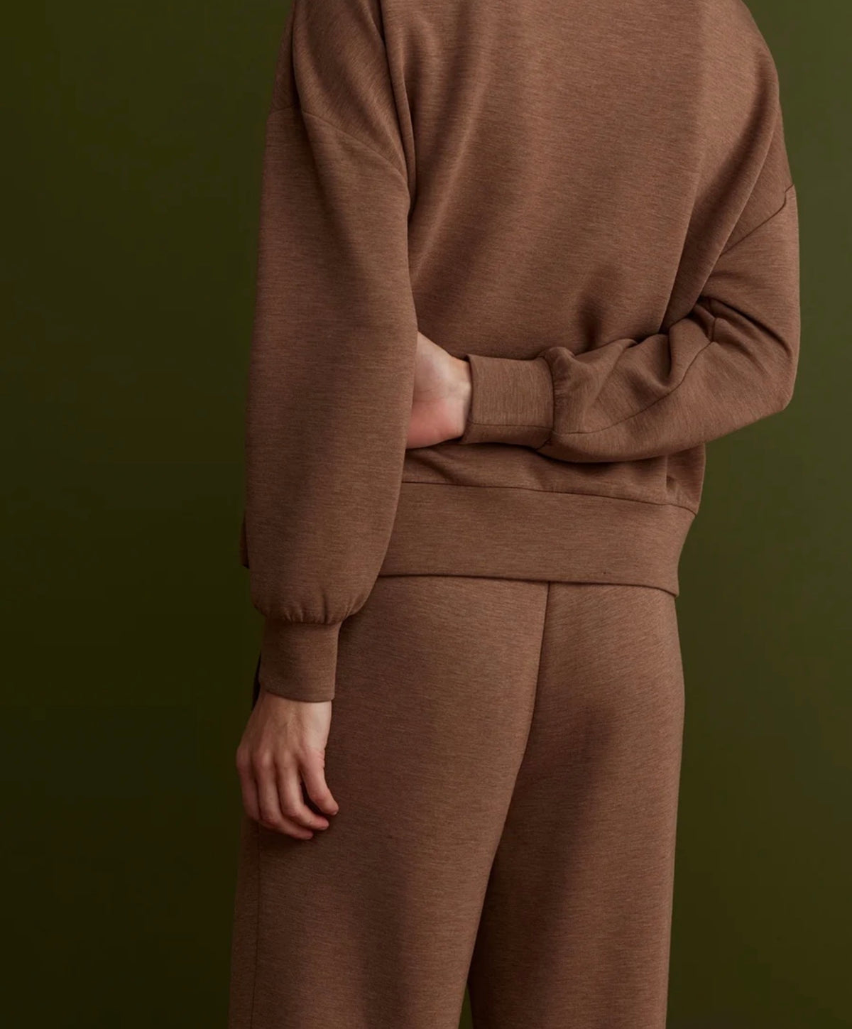 Varley “The Wide Leg” 30” Pant- Golden Bronze Marl