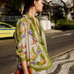 Farm Rio Sand Tropical Scarf Lenzing™ Ecovero™ Euroflax™ Shirt