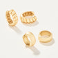 Spartina 449 Classic Hoop Earring Set - Gold