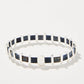 Spartina 449 Tila Stretch Bracelet-Grey/Blue Silver