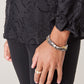 Spartina 449 "Josette" Jacquard Blouse-Black