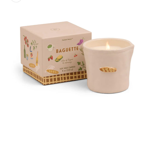 Paddywax Bistro Candle - Baguette 8oz