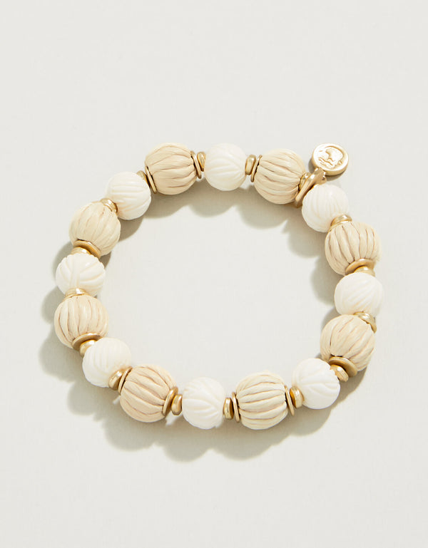 Spartina 449 Summer House Stretch Bracelet 12mm-Natural