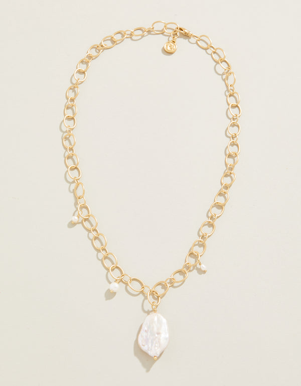 Spartina 449 Appoline Necklace 18"-Pearl