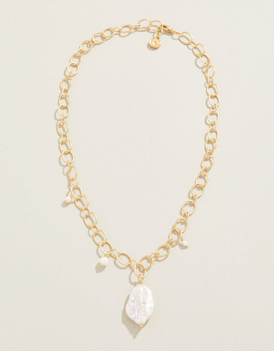 Spartina 449 Appoline Necklace 18"-Pearl