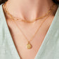 Spartina 449 SP Haig Point Necklace 17" Gold Pearl