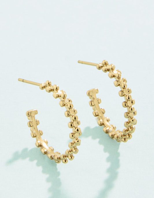Spartina 449 Telfair Hoop Earrings 20mm
