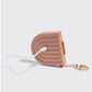 Kitsch Compact Mirror Keychain-Terracotta