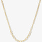 Melinda Maria “Isla Samantha” Tennis Necklace Gold/White CZ