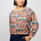 Ivy Jane Popover Novelty Knit Top-Multi