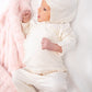 Bei Bei 3pc. Bamboo Set w/Ruffle-Cream