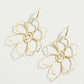 Spartina 449 Granny Flower Earrings-Gold