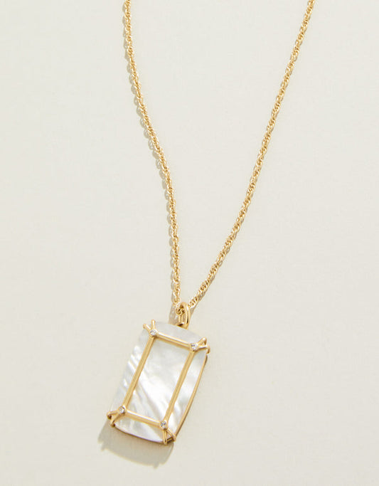 Spartina 449 Orla Window Necklace 18"-MOP