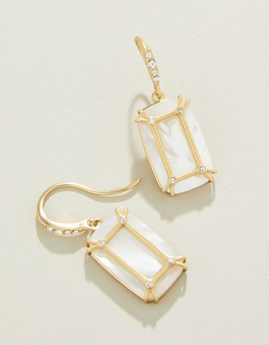 Spartina 449 Orla Window Earrings-MOP