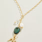 Spartina 449 Harper Necklace 30" -Pearl/Grey