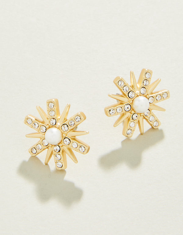 Spartina 449 Starry Night Stud Earrings-Crystal