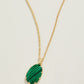 Spartina 449 Coralie Necklace 36"-Green Malachite