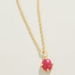 Spartina 449 Greta Necklace 17"- Pink