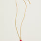 Spartina 449 Greta Necklace 17"- Pink