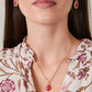 Spartina 449 Greta Necklace 17"- Pink