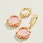 Spartina 449 Orla Round Drop Earrings-Pink MOP