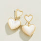 Spartina 449 Full Heart Earrings-MOP