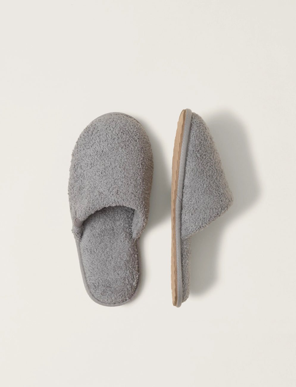 Barefoot Dreams CozyChic® Unisex Slipper- Dove Gray