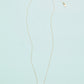 Spartina 449 SP Sparkling Heart Necklace 17"-White Opal