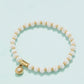 Spartina 449 SP Alljoy Stretch Bracelet- 6mm Cream