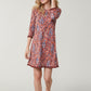 Spartina 449 Island Fringe Dress - Marsh Boardwalk Paisley Tomato