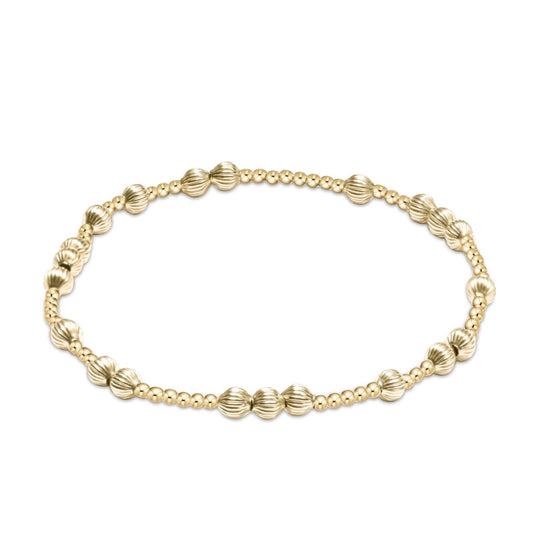 Enewton "Hope Unwritten" Dignity 4mm Bead Bracelet-Gold