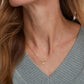 Kendra Scott Mom Crystal Short Pendant Necklace - Gold