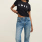 Z Supply Adore Tourist Tee-Black Sand