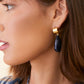 Spartina 449 Dew Drop Earrings-Navy