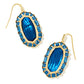 Kendra Scott Elle Crystal Frame Drop Earring-5 Colors