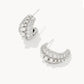 Kendra Scott Krista Hoop Earring - Silver White Mix