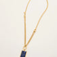 Spartina 449 Highlands Layered Necklace-20" Dark Blue