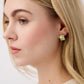 Spartina 449 Karissa Hoop Earrings -Sea Foam