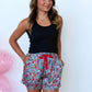 Saturday Silks “Texas Tech” Sleep Shortie