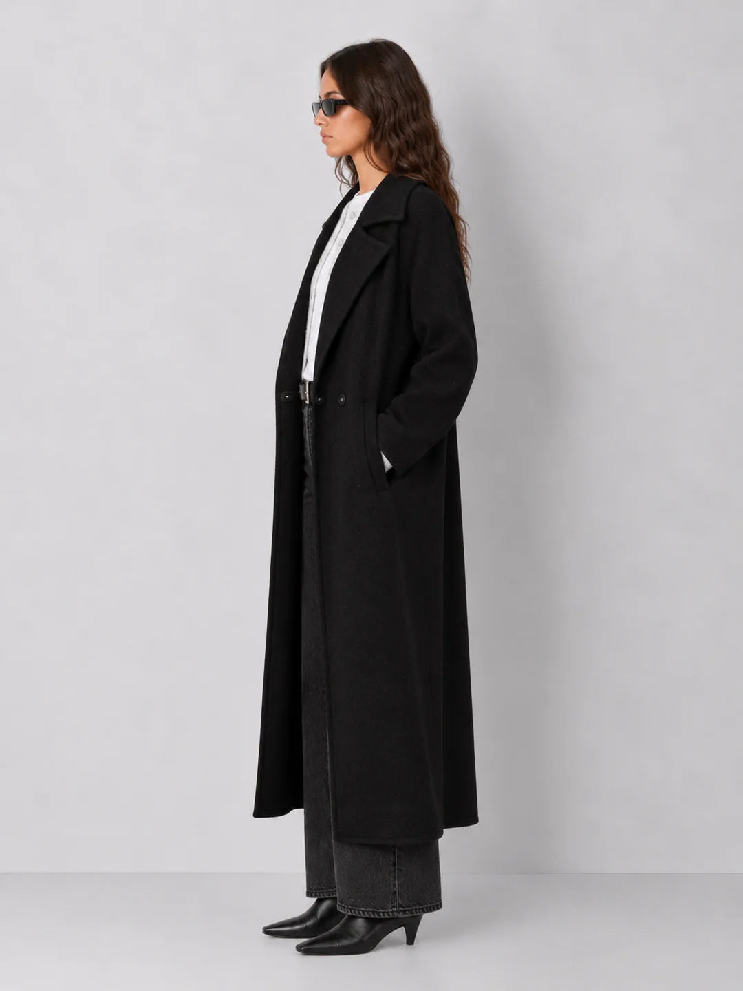 Z Supply Crosby Cocoon Coat-Black